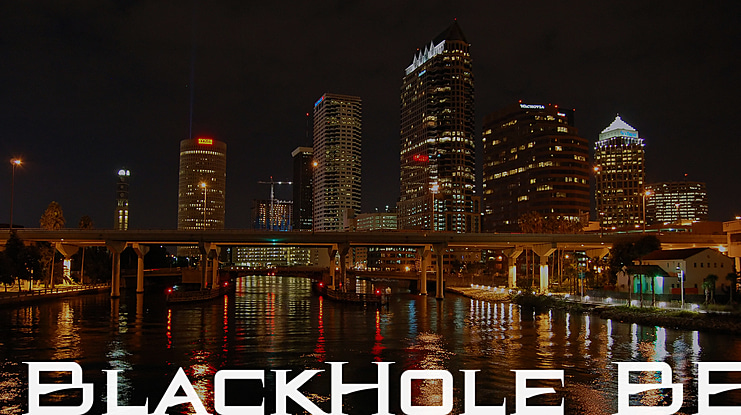 BlackHole BB Font Family