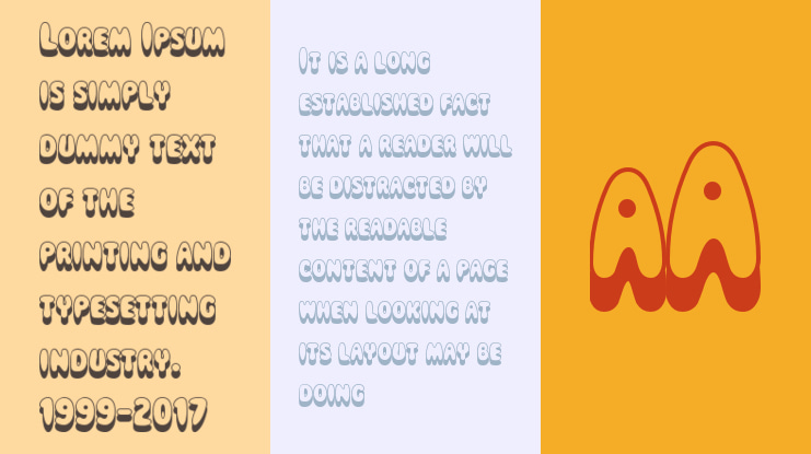 Magical Mystery Tour Outline Shadow Font Family