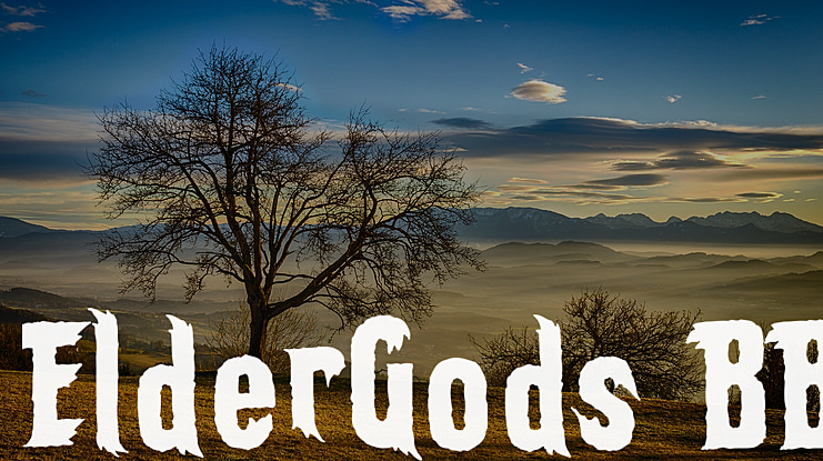 ElderGods BB Font Family