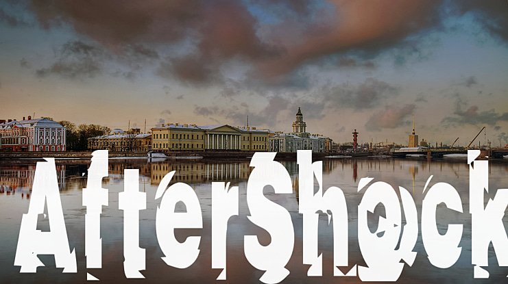 AfterShock Font Family
