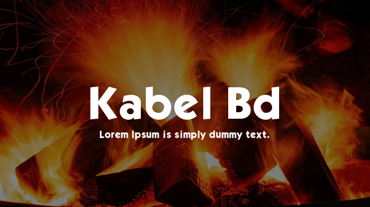 Kabel Bd Font