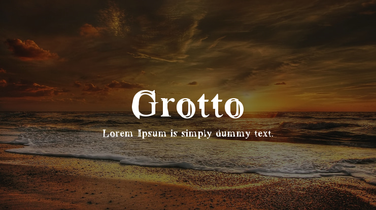 Grotto Font