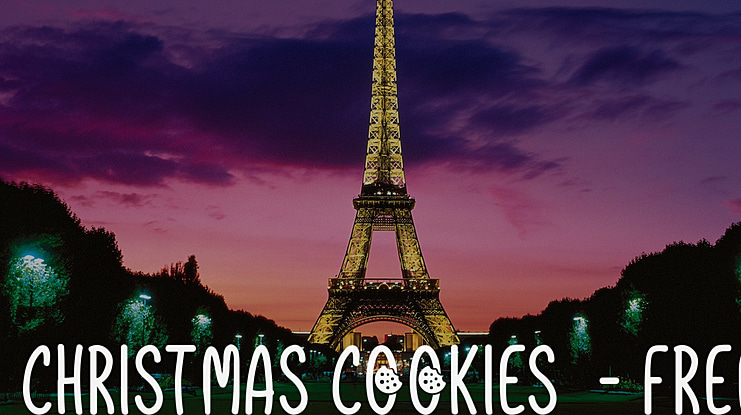Christmas Cookies  - Free Font