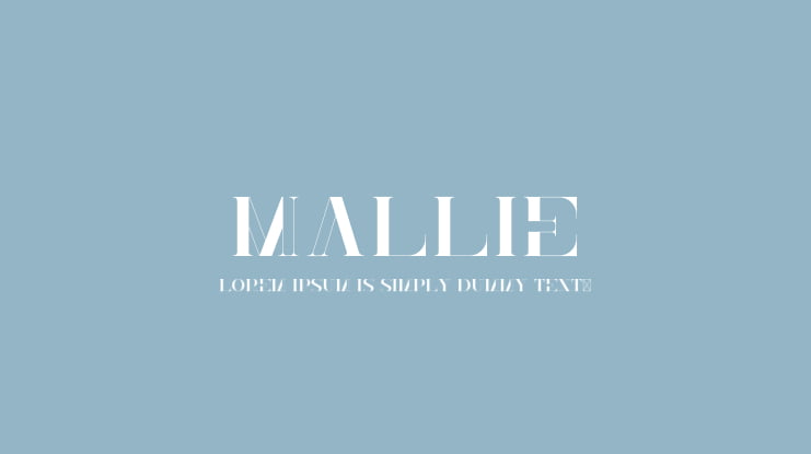 Mallie Font