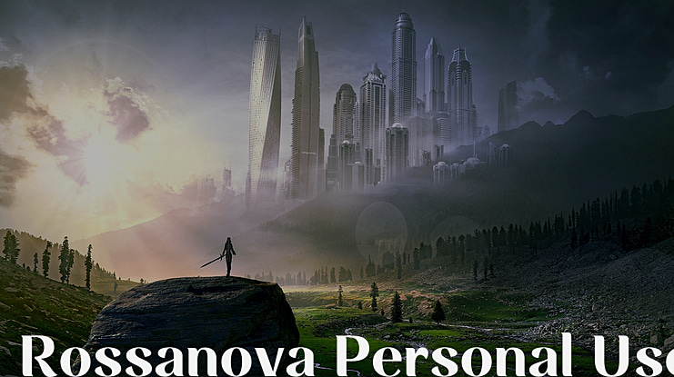 Rossanova Personal Use Font Family