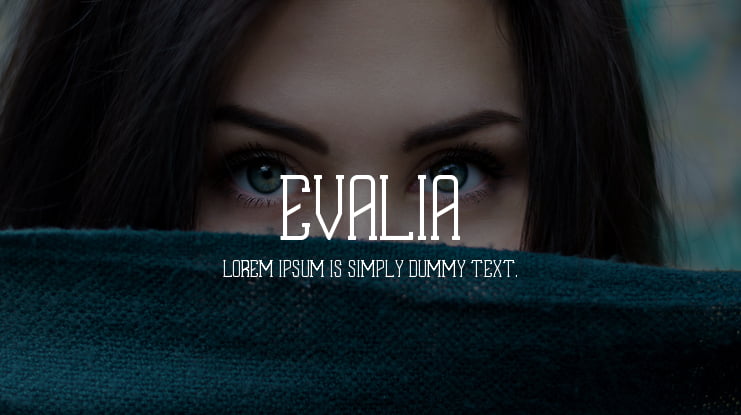 EVALIA Font