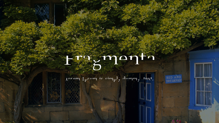 Fragmenta Font