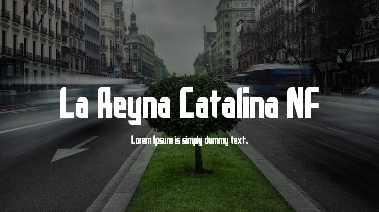 La Reyna Catalina NF Font