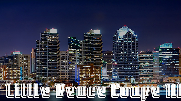 Little Deuce Coupe NF Font