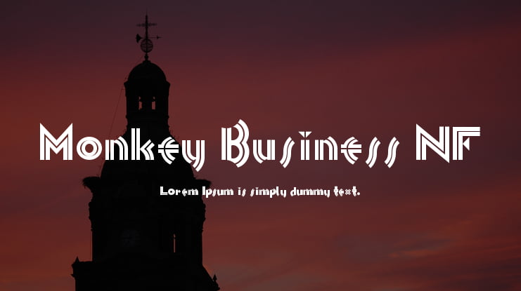 Monkey Business NF Font