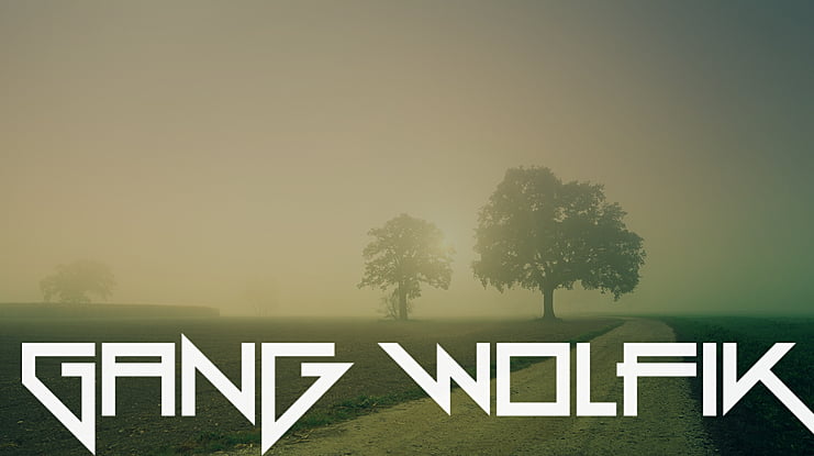 Gang Wolfik Font