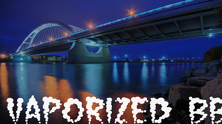 Vaporized BB Font Family