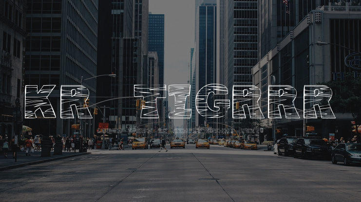 KR Tigrrr Font