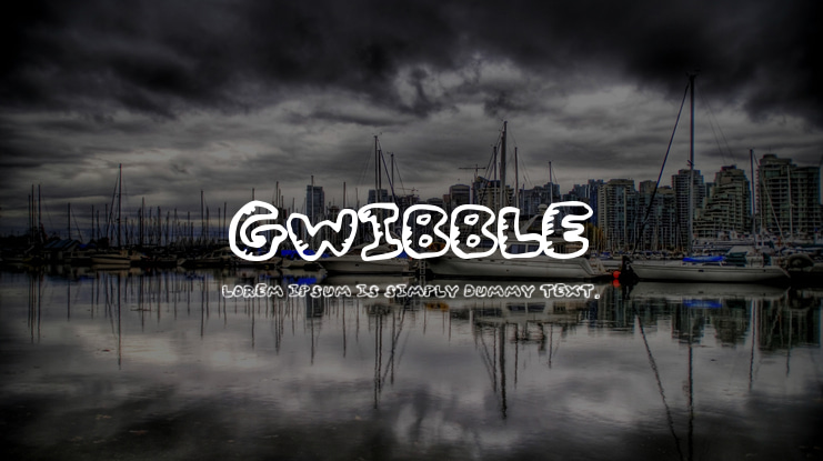 Gwibble Font