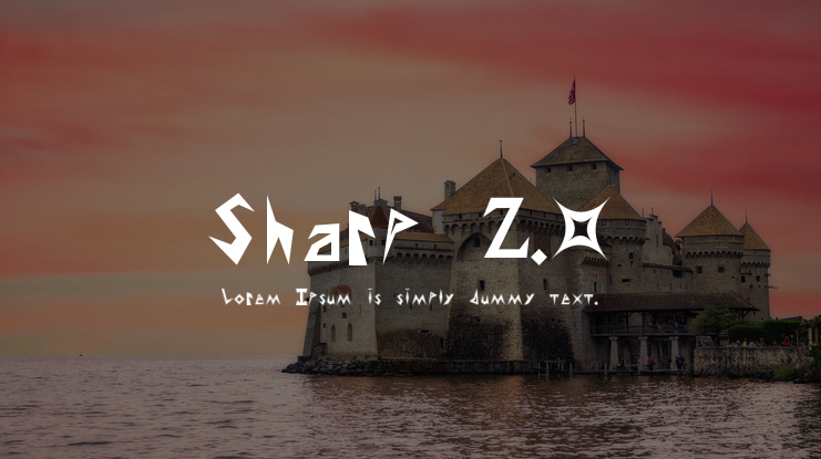Sharp 2.0 Font Family