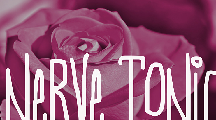 Nerve Tonic Font