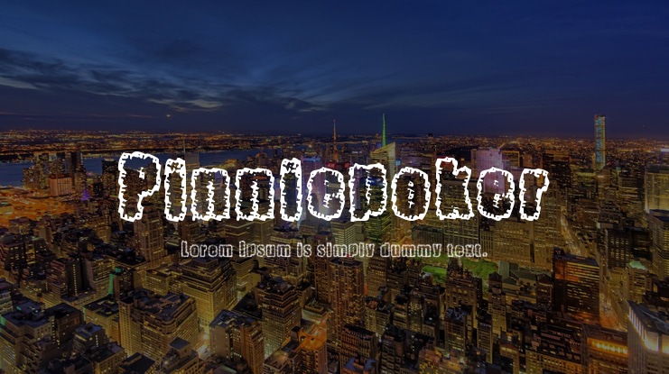 Pinniepoker Font