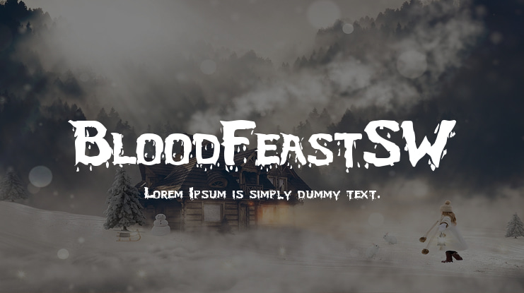 BloodFeastSW Font