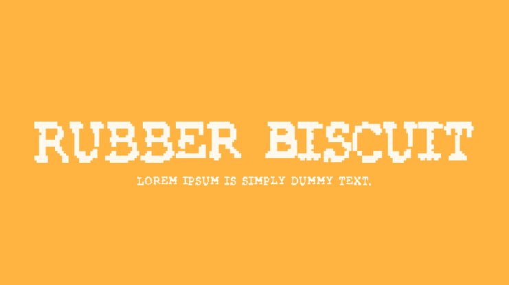 Rubber Biscuit Font Family