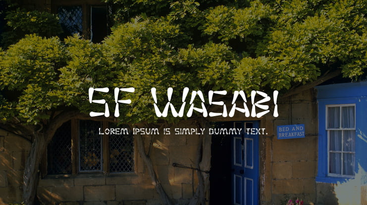 SF Wasabi Font Family