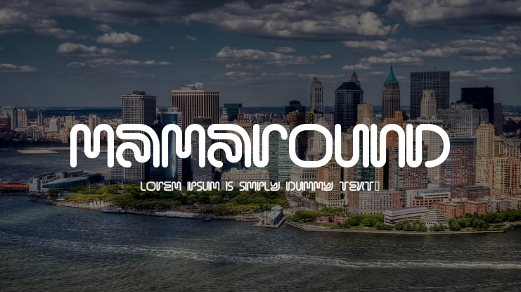 MamaRound Font Family