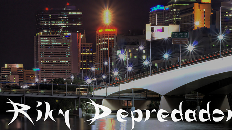 Riky Depredador Font