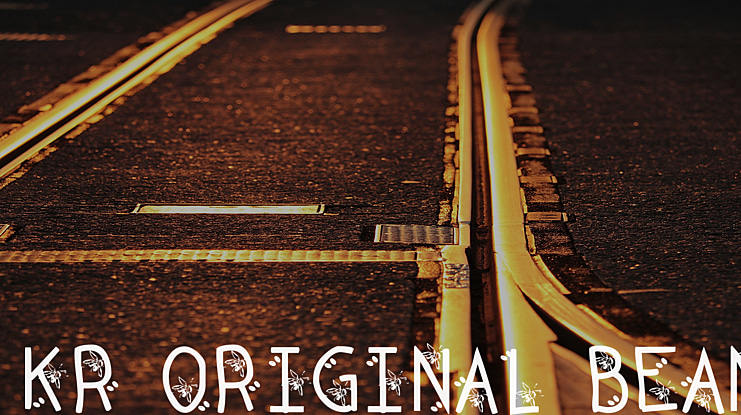 KR Original Bean Font