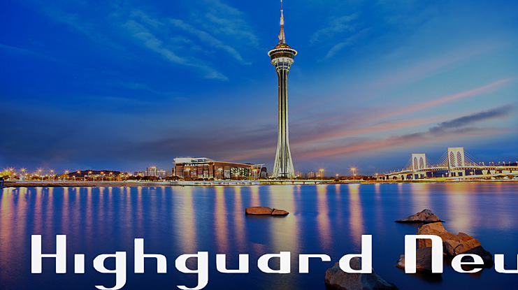 Highguard New Font