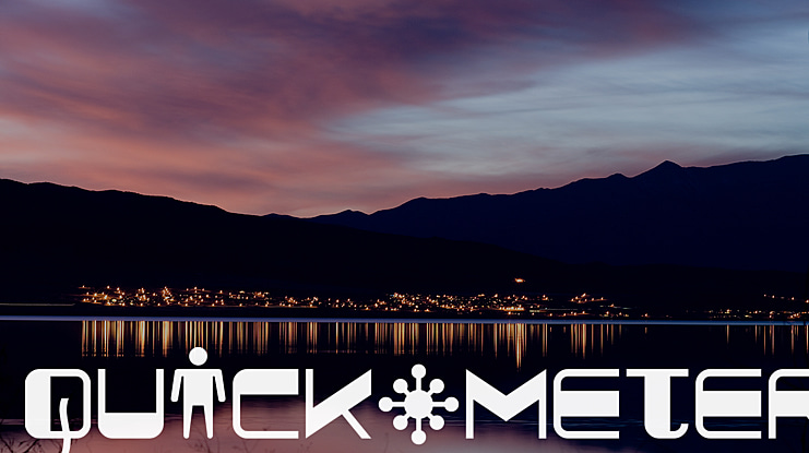 Quickometer Font
