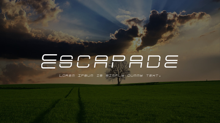 Escapade Font