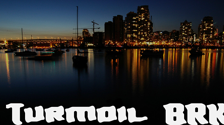 Turmoil BRK Font