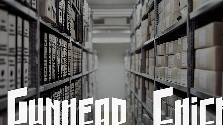 Gunhead Chick Font