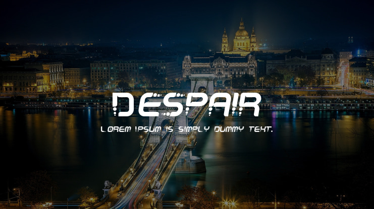 Despair Font