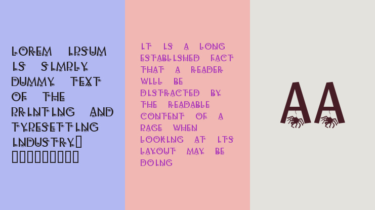 KR Along Came A Spider Font