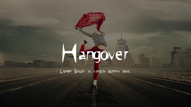 Hangover Font