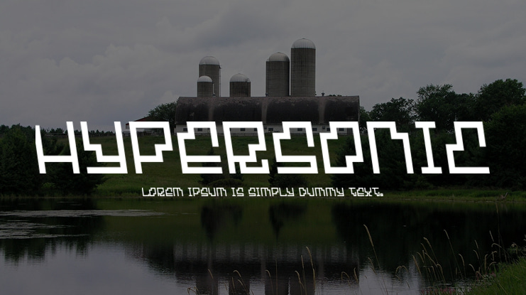 Hypersonic Font