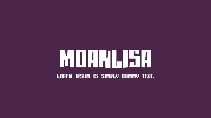 moanLisa Font