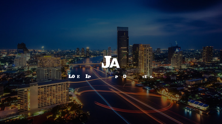 Ja Font