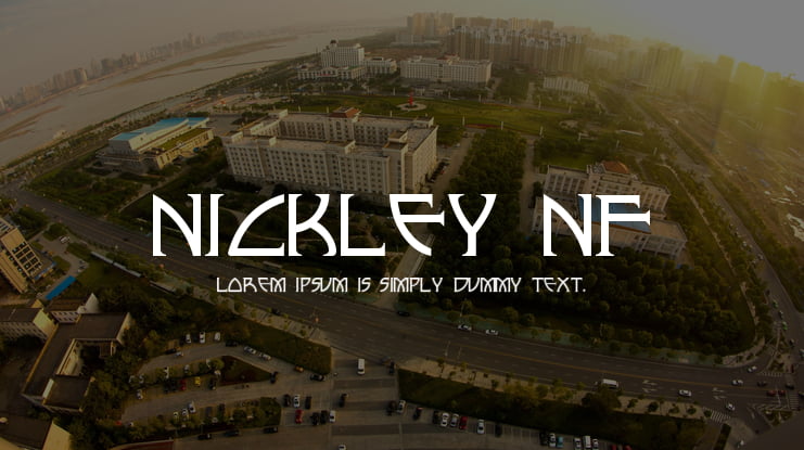 Nickley NF Font