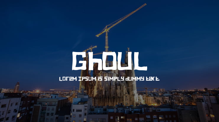 Ghoul Font