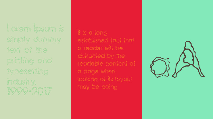 Ravaged By Years (BRK) Font