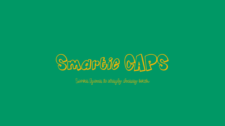 Smartie CAPS Font