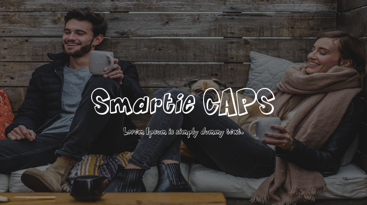 Smartie CAPS Font