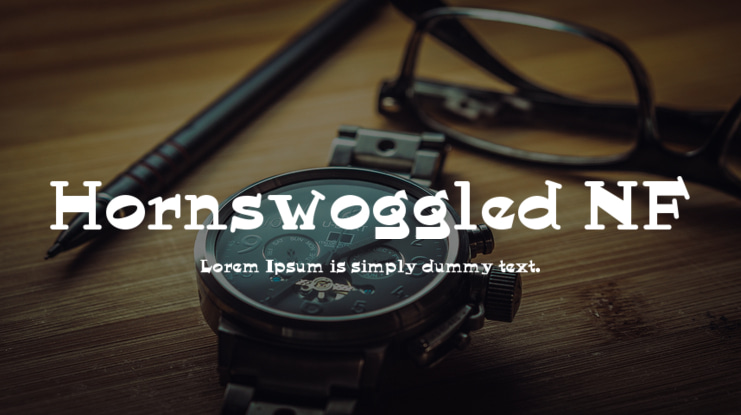 Hornswoggled NF Font