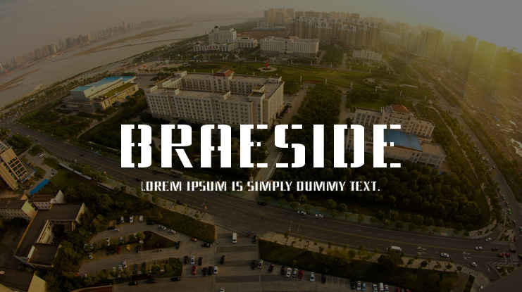 Braeside Font Family