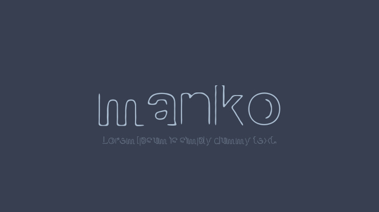 manko Font