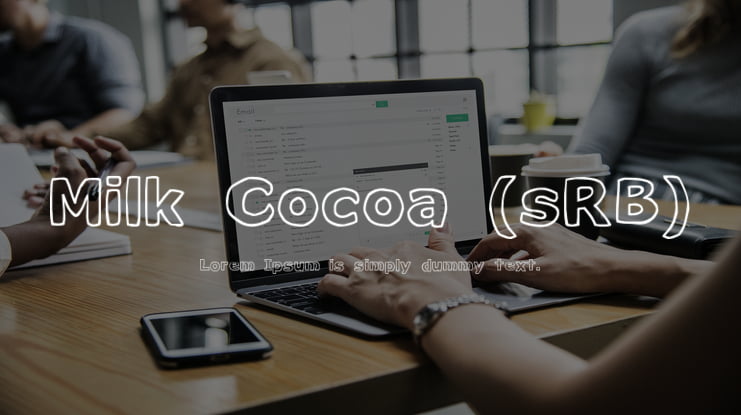 Milk Cocoa (sRB) Font