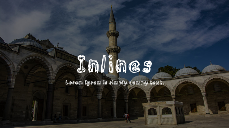 Inlines Font