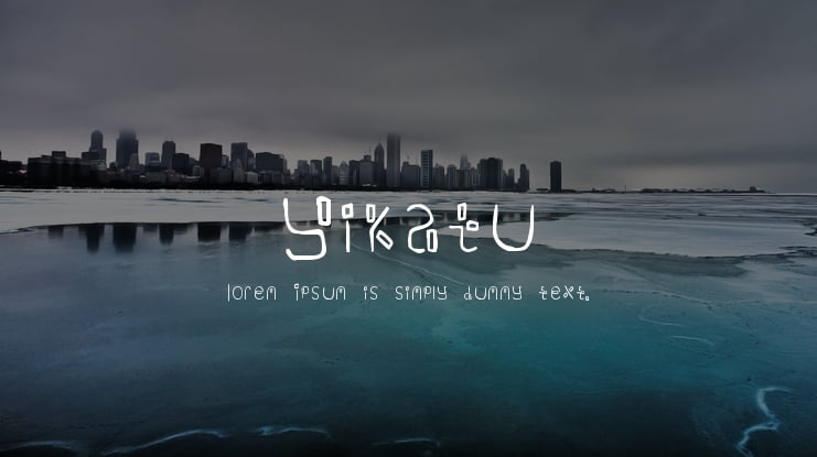 Yikatu Font