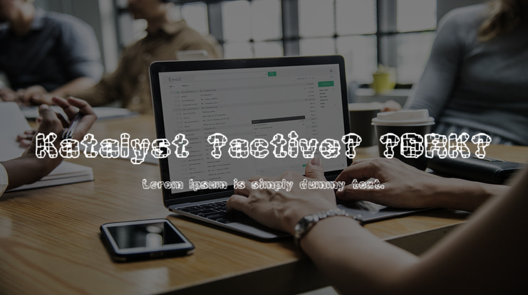 Katalyst [active] (BRK) Font Family